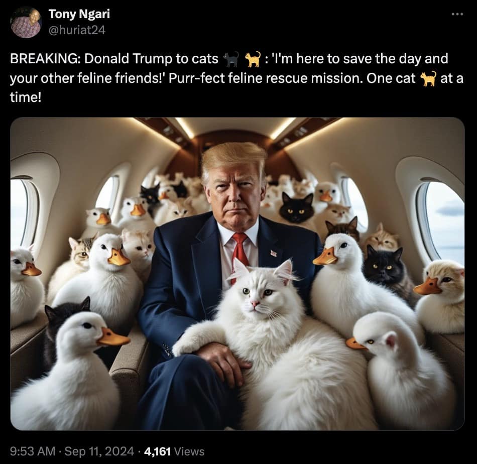 eating the dogs memes, eating the cats memes, Trump debate memes, political gaffe memes