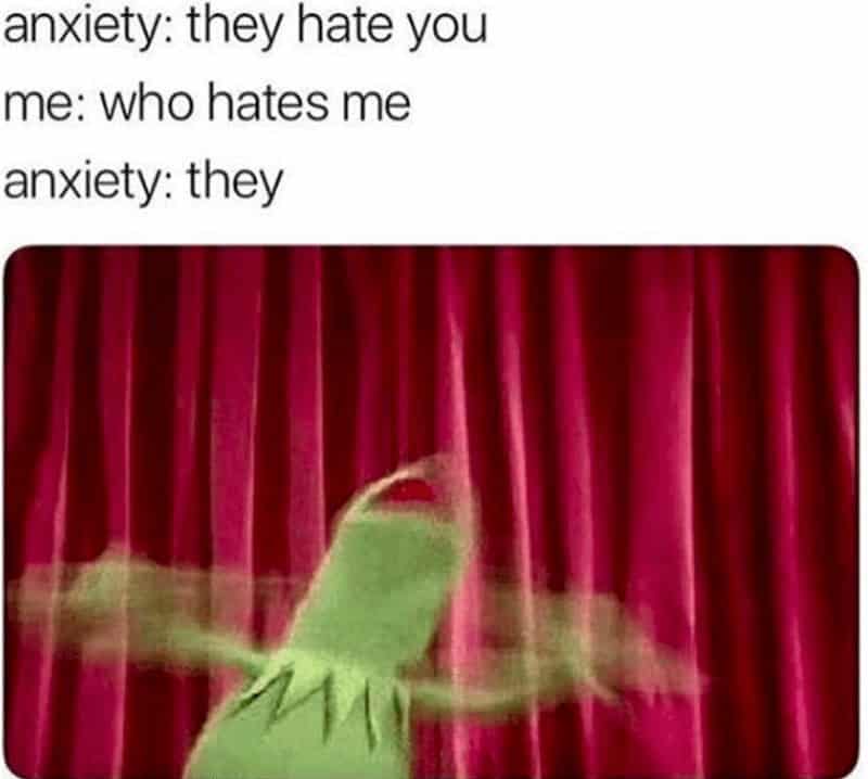 anxiety memes, social anxiety memes, funny anxiety memes, social anxiety humor, overthinking jokes, awkward moments memes, anxious thoughts memes, nervous jokes