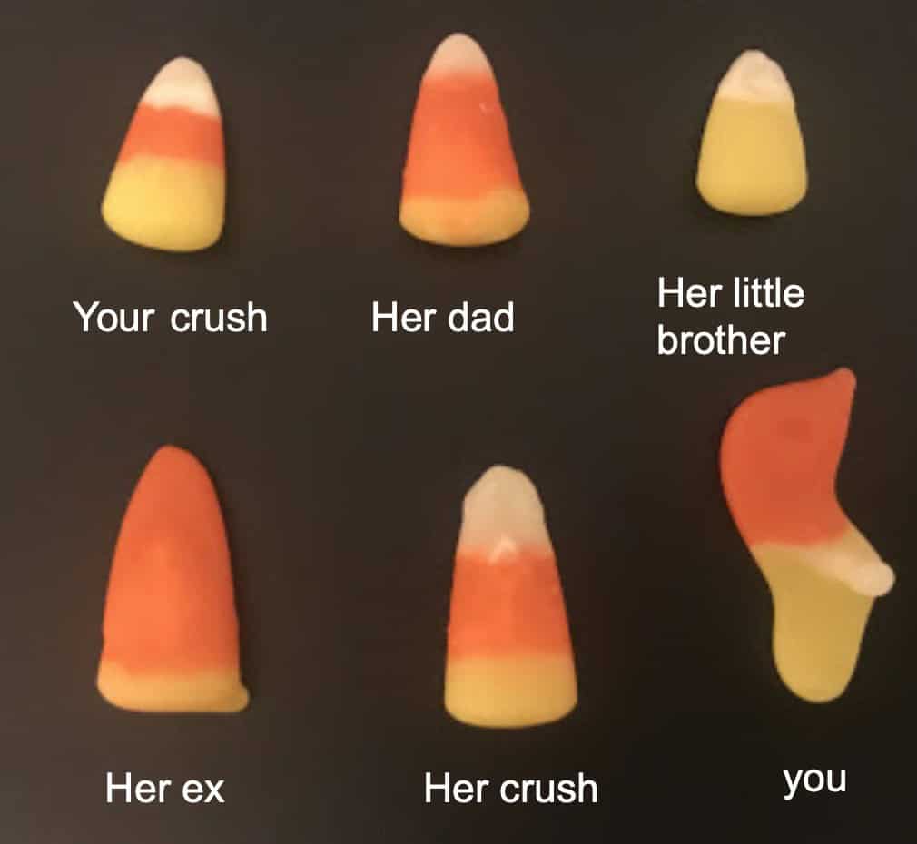 candy corn memes, halloween memes, candy memes
