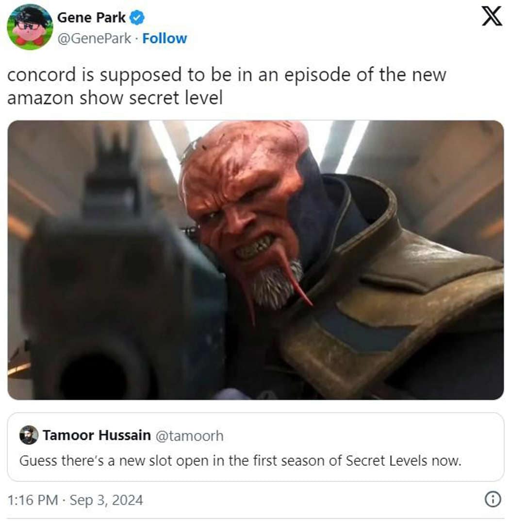 concord memes, concord game memes, concord flop, video game flop memes, gaming fails