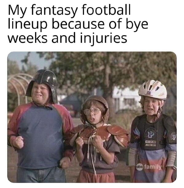 40 Fantasy Football Memes That Will Help You Cope With Your Inevitable 