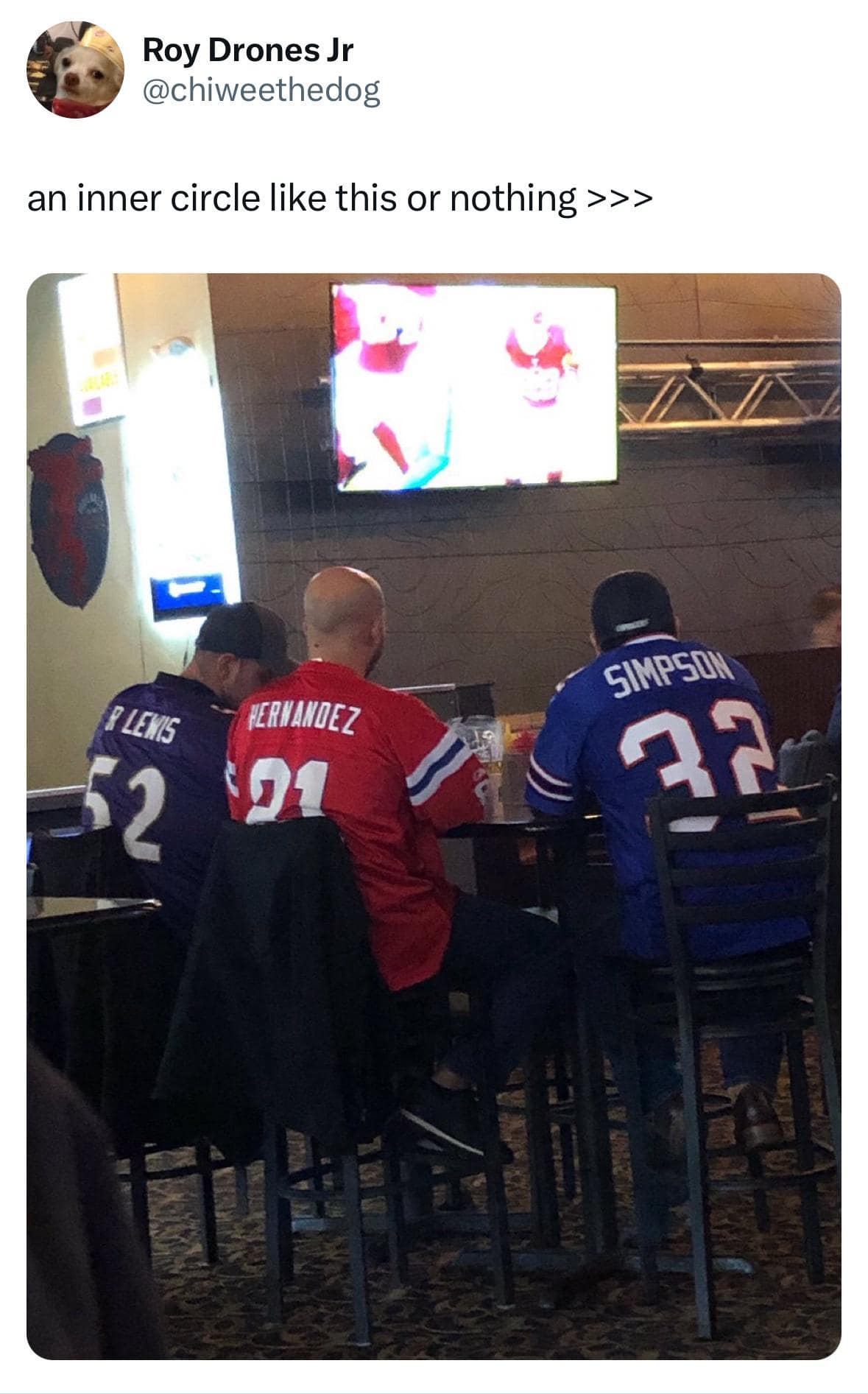 an inner circle like this or nothing >>>