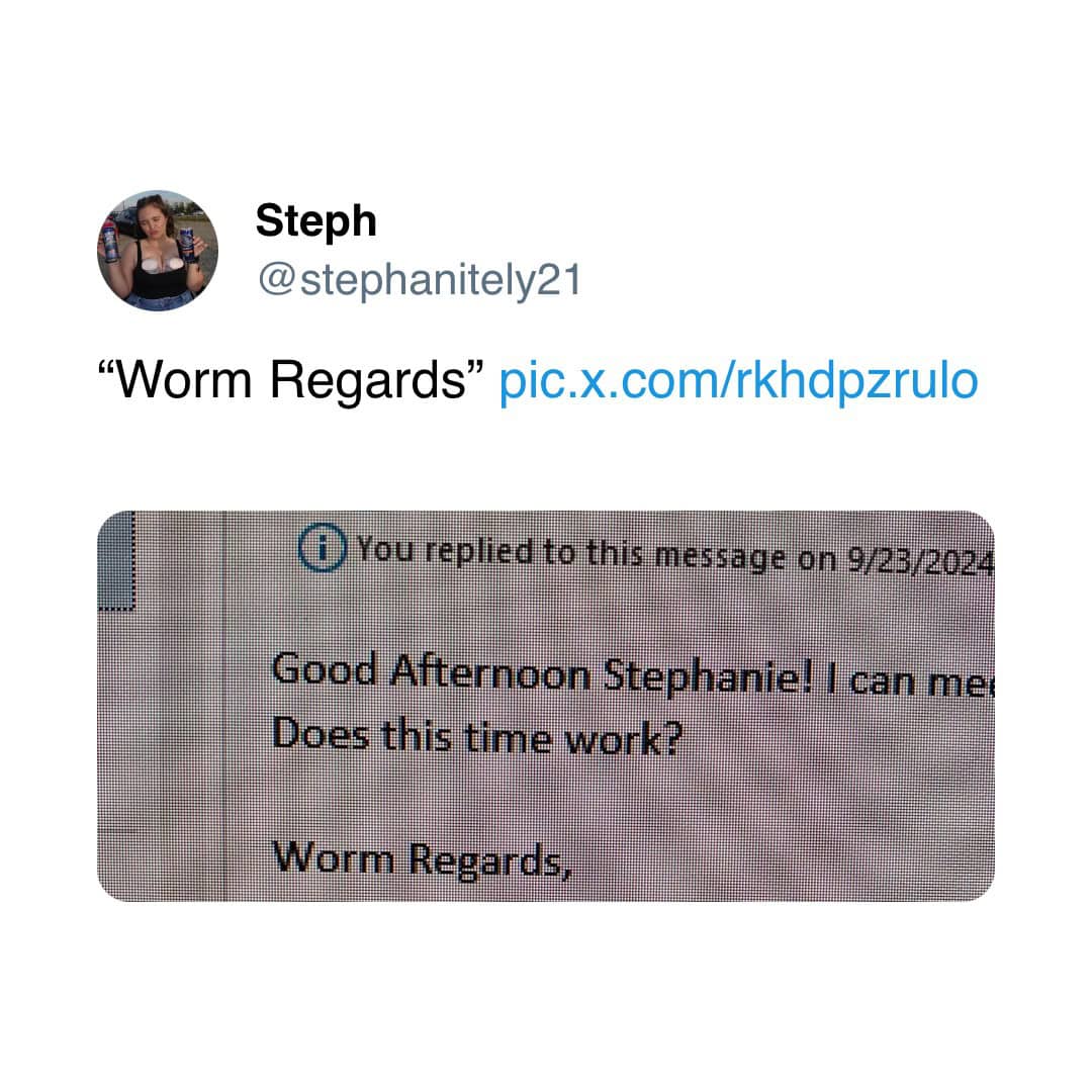 Good Afternoon Stephanie! | can mei Does this time work? Worm Regards,