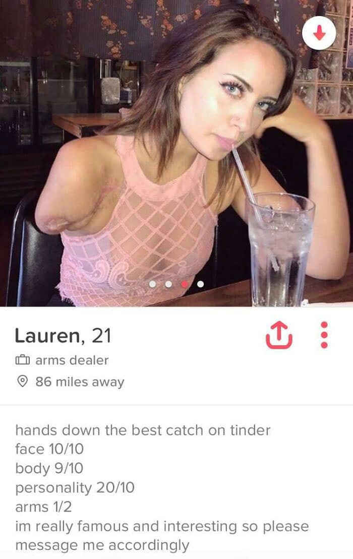 funny tinder bios, dating app conversations, Tinder fails, funny Tinder profiles