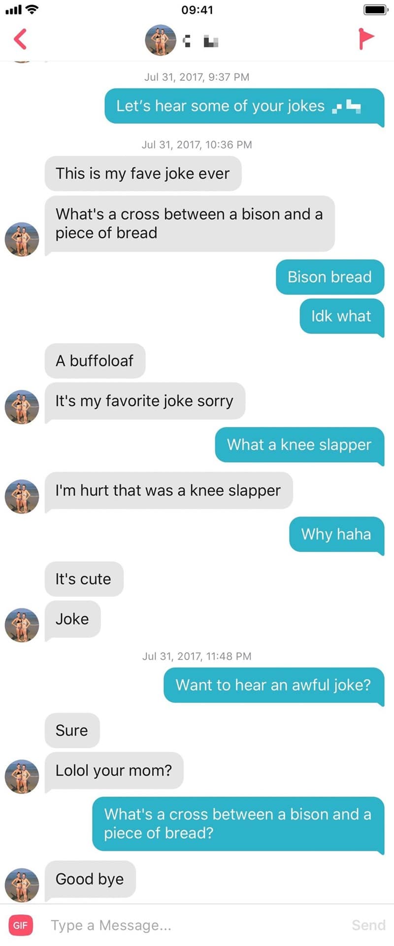 funny tinder bios, dating app conversations, Tinder fails, funny Tinder profiles