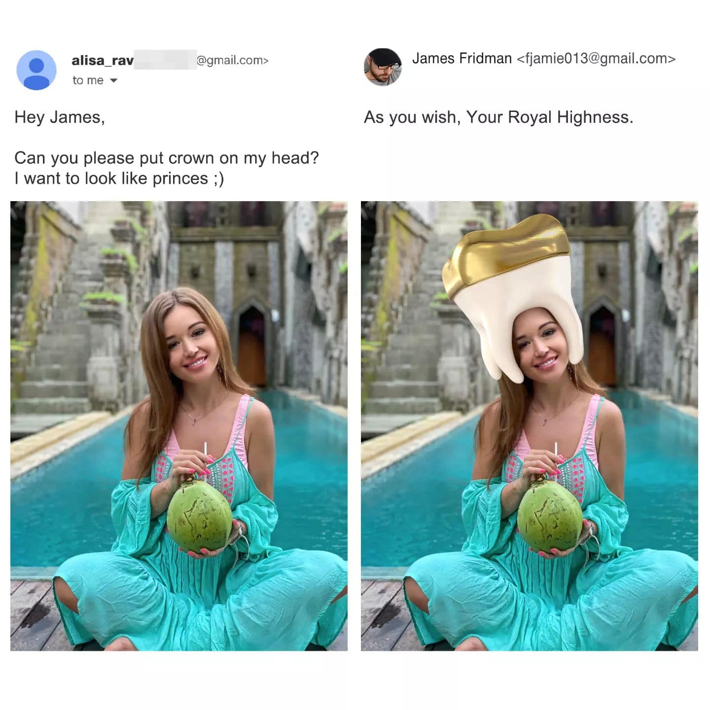 James Fridman, funny photo edits, Photoshop fails, internet humor, Photoshop jokes, hilarious photo edits, creative photo manipulations