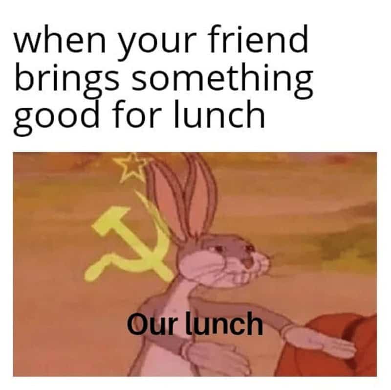 lunch memes, food memes, Meal prep memes, Snack memes