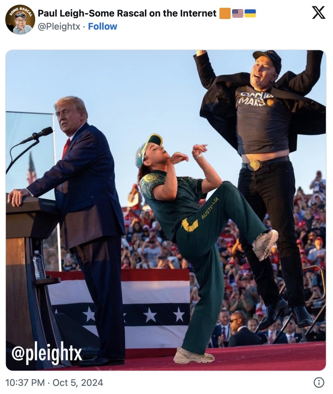 elon musk jumping memes, elon memes, Musk memes, political memes, viral photo memes, rally memes, Donald Trump memes, Musk rally memes, political humor, viral moment memes, billionaire memes