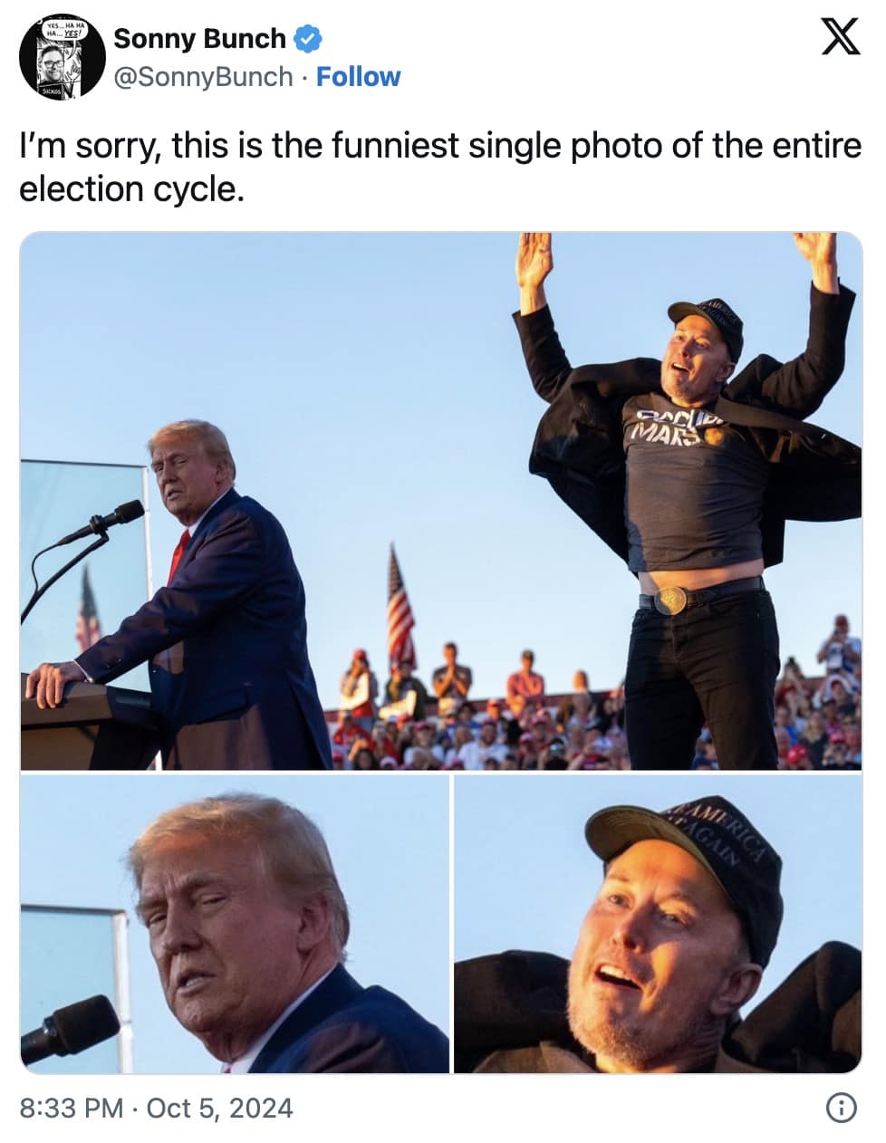 elon musk jumping memes, elon memes, Musk memes, political memes, viral photo memes, rally memes, Donald Trump memes, Musk rally memes, political humor, viral moment memes, billionaire memes