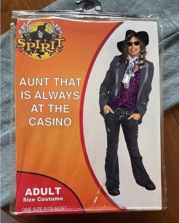 AUNT THAT IS ALWAYS AT THE CASINO
