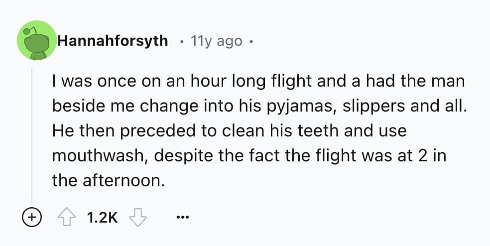 most ridiculous things seen on a flight, weird passengers, bizarre travel moments