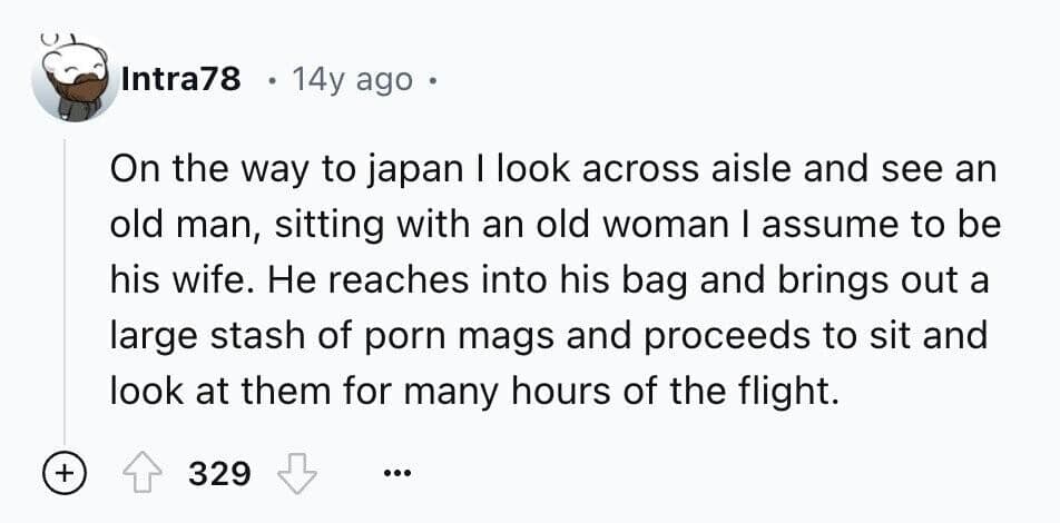 most ridiculous things seen on a flight, weird passengers, bizarre travel moments