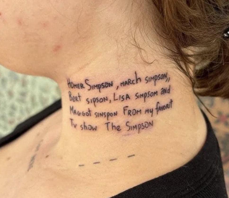 tattoo fails, bad tattoos, cringey tattoos, insane tattoos, strange body art, unique ink, bizarre tattoos, odd tattoos, unusual body art, weird tattoos