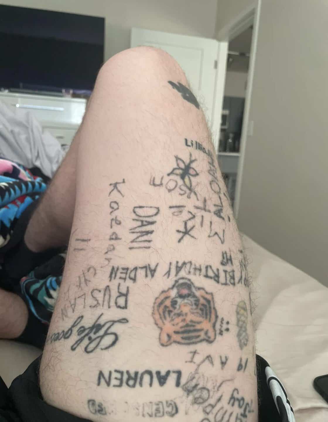 tattoo fails, bad tattoos, cringey tattoos, insane tattoos, strange body art, unique ink, bizarre tattoos, odd tattoos, unusual body art, weird tattoos