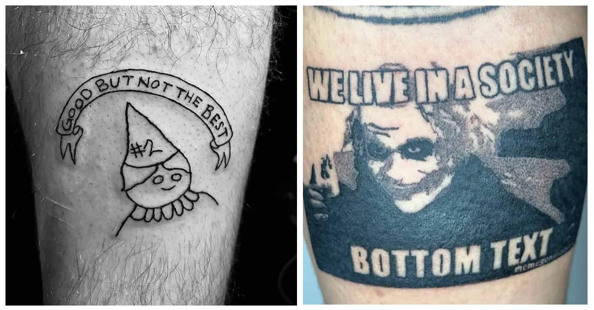 tattoo fails, bad tattoos, cringey tattoos, insane tattoos, strange body art, unique ink, bizarre tattoos, odd tattoos, unusual body art, weird tattoos