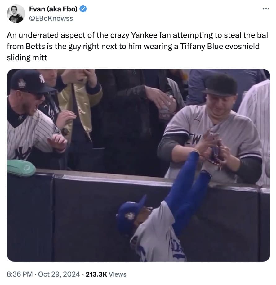 yankees fan interference memes, bronx bedlam, Yankees viral moment memes, Yankees fan chaos memes, Yankees outfield interference memes, World Series fan interference memes, MLB fan interference memes, baseball fan interference memes, World Series viral memes