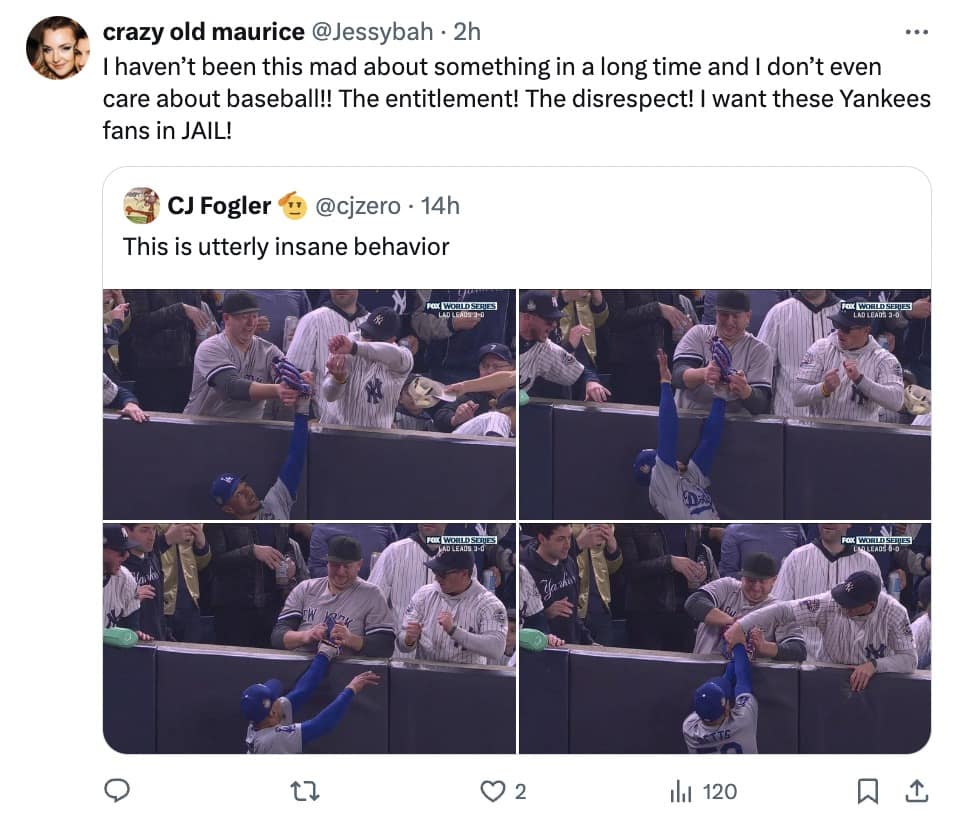 yankees fan interference memes, bronx bedlam, Yankees viral moment memes, Yankees fan chaos memes, Yankees outfield interference memes, World Series fan interference memes, MLB fan interference memes, baseball fan interference memes, World Series viral memes