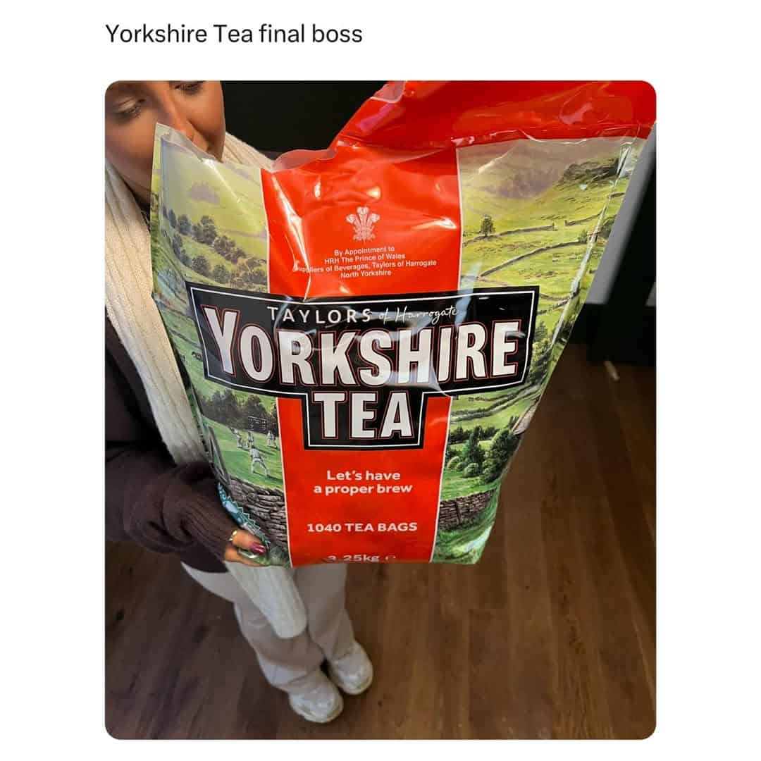 Yorkshire Tea final boss