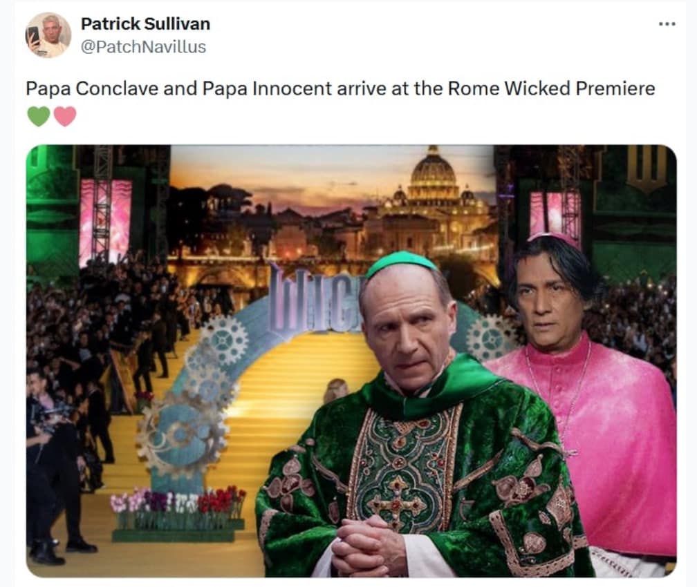 Vatican memes, Catholic memes, movie memes, Conclave jokes, Vatican humor, Catholic humor, Drama memes, religious memes, movie-related memes