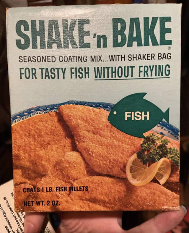 SHAKEn BAKE SEASONED COATING MIX... WITH SHAKER BAG FOR TASTY FISH WITHOUT FRYING