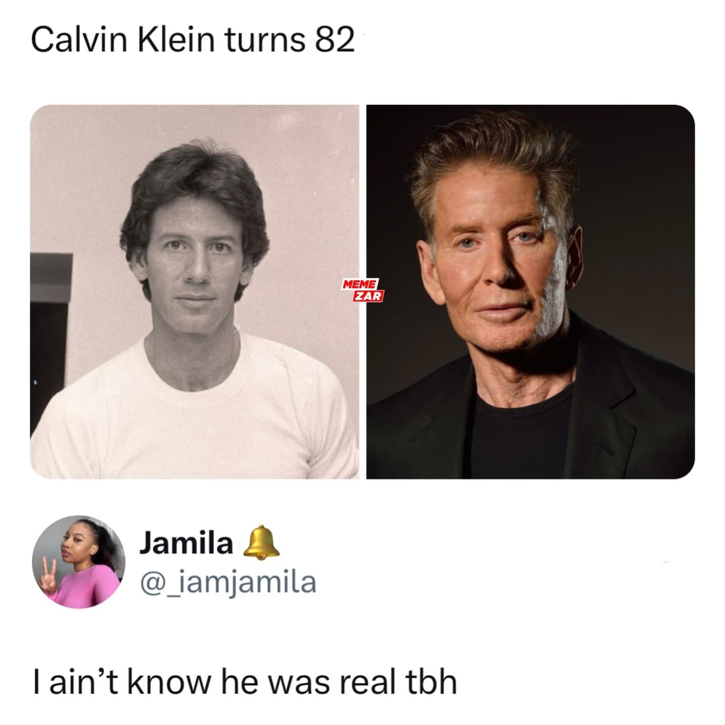 Calvin Klein turns 82