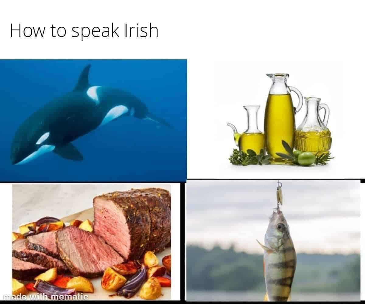 How to speak Irish