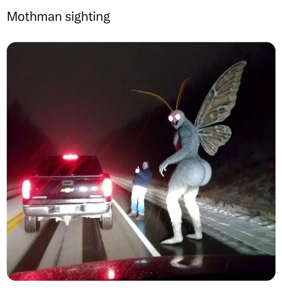Mothman sighting