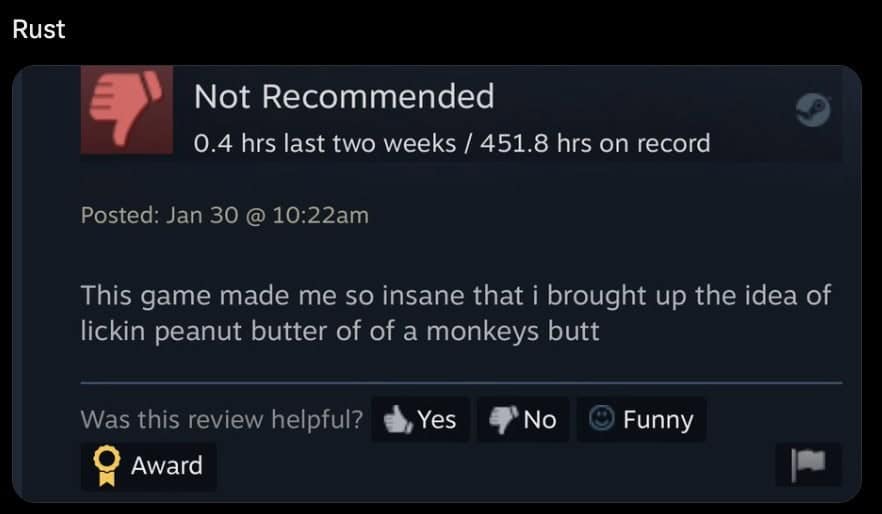 funny steam reviews, game reviews, humorous Steam reviews, gamer reviews, Steam humor, gaming jokes, video game humor, Steam comments, game reviews humor, witty Steam feedback