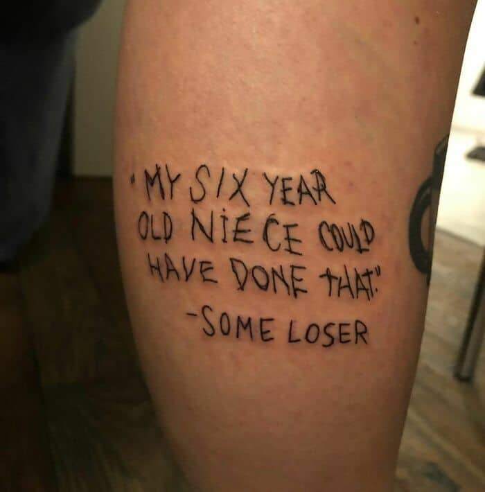 funny tattoos, humorous tattoos, amusing tattoos, comedy tattoos, creative tattoos, unique tattoos, clever tattoos