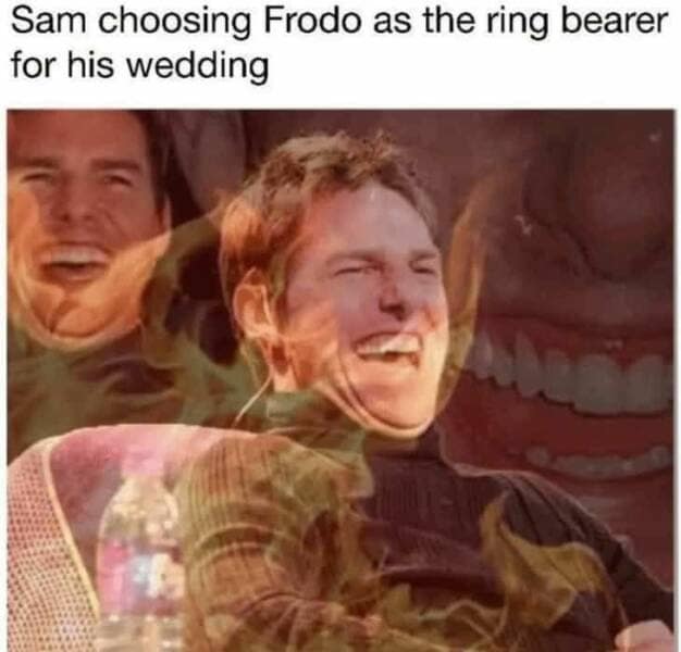 lotr memes, lord of the rings memes, Lord of the Rings humor, Tolkien fandom jokes, funny Middle-earth references, LOTR comedic content, hilarious parodies of the Ring trilogy, witty memes for hobbits and wizards alike