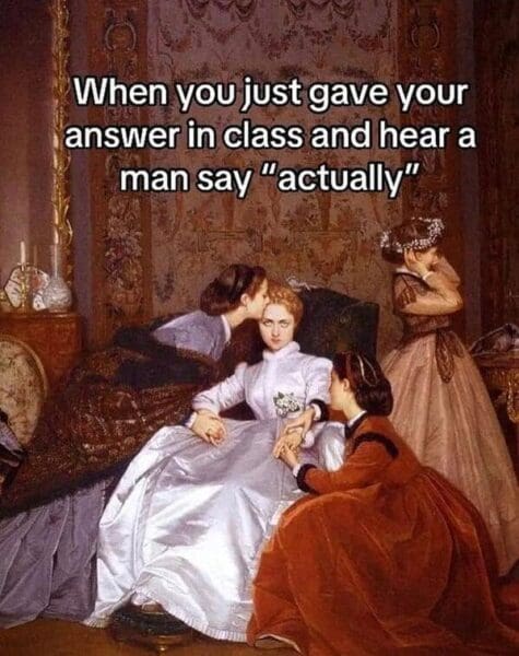 Man Explaining Answer Meme 34 Mansplaining Memes That Are About Men Explaining Things... Hence Man ...