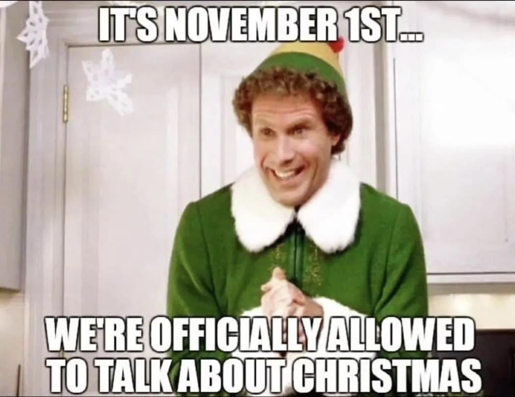 october 31st vs november 1st memes, October 31 to Nov 1 memes, October 31 memes, Halloween vs Christmas memes, holiday transition memes, spooky memes