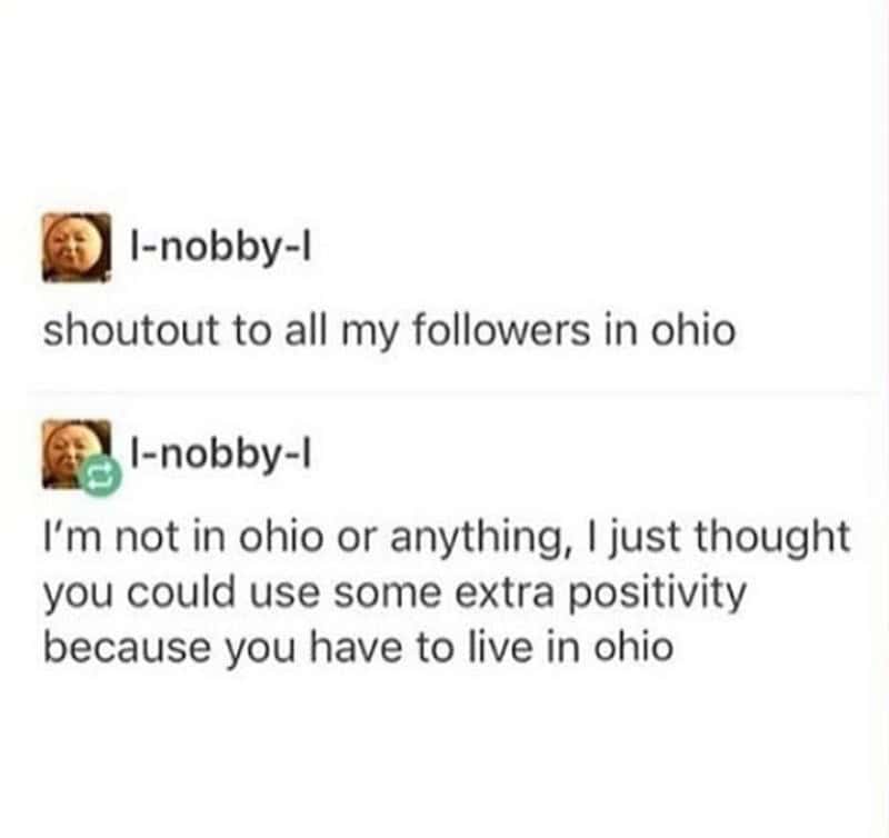 Ohio memes, Ohio memes, Buckeye memes, Ohio humor, Ohio jokes, funny Ohio, Ohio humor, Buckeye jokes, state memes, regional humor