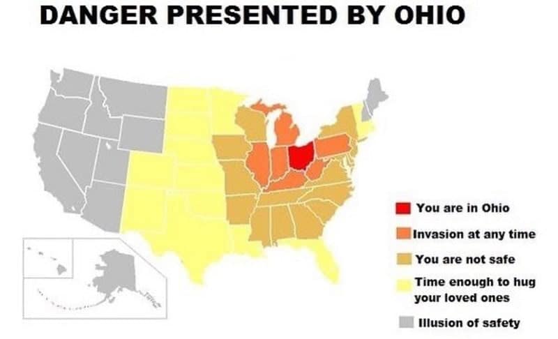 Ohio memes, Ohio memes, Buckeye memes, Ohio humor, Ohio jokes, funny Ohio, Ohio humor, Buckeye jokes, state memes, regional humor