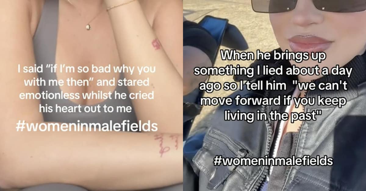 women in male fields trend, women in male fields memes, womeninmalefields, women in male fields, female gender trends, women in male domains, gender stereotypes, feminist memes, viral TikTok trends, toxic masculinity, gender roles, women empowerment