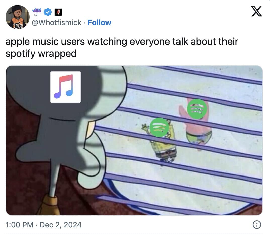 spotify wrapped memes, spotify memes, streaming memes, playlist memes, music app memes