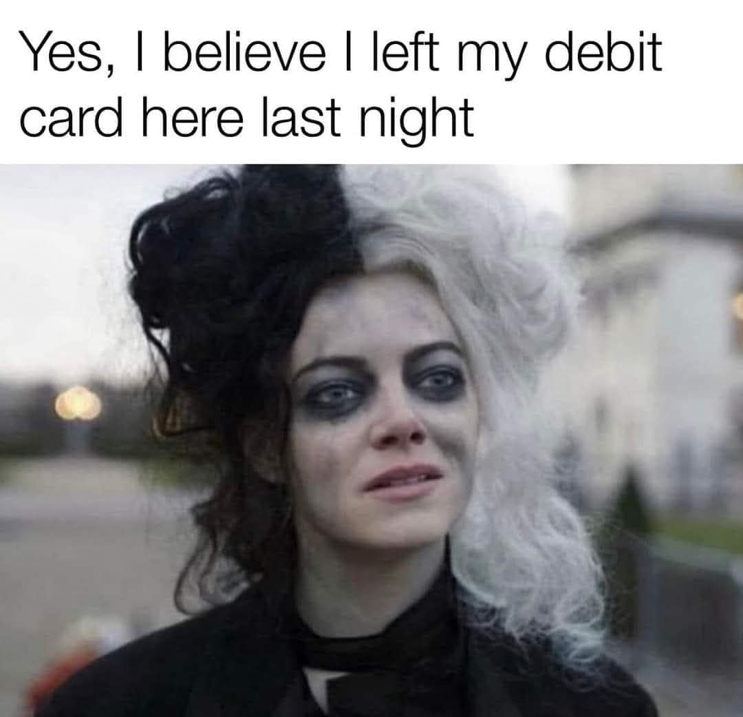 Yes, I believe I left my debit card here last night