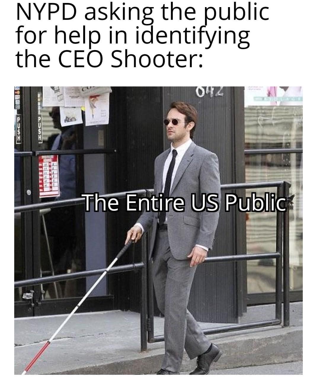 NYPD asking the public for help in identifying the CEO Shooter: