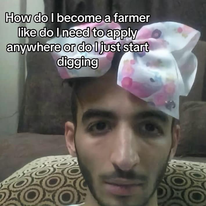 How do I become a farmer like do I need to apply anywhere or do I just start digging