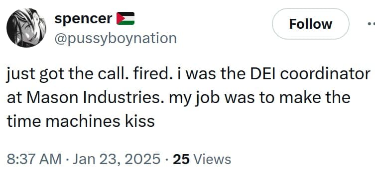 DEI Coordinator memes, just got the call. fired memes, DEI memes, diversity memes, inclusion humor, equity jokes, political satire memes, government humor, political jokes, executive order memes, Trump executive orders, Trump policy changes, presidential directives, White House decisions