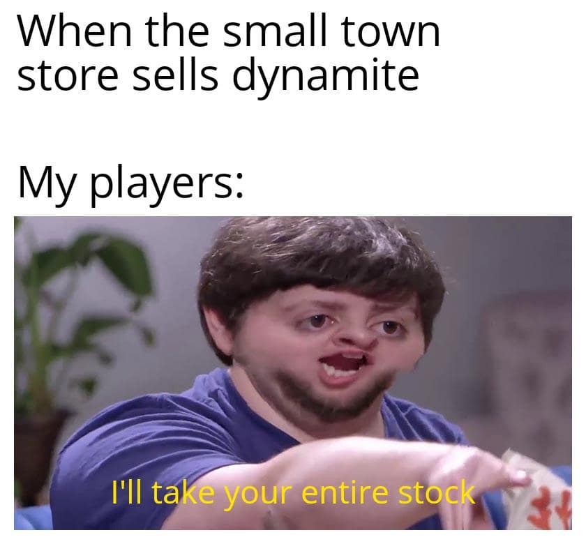 RPG memes, tabletop memes, gaming memes, D&D memes, Dungeon & Dragons memes, DnD jokes