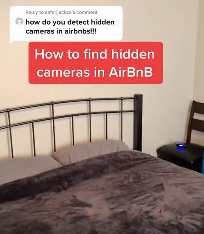how do you detect hidden cameras in airbnbs!!! How to find hidden cameras in AirBnB