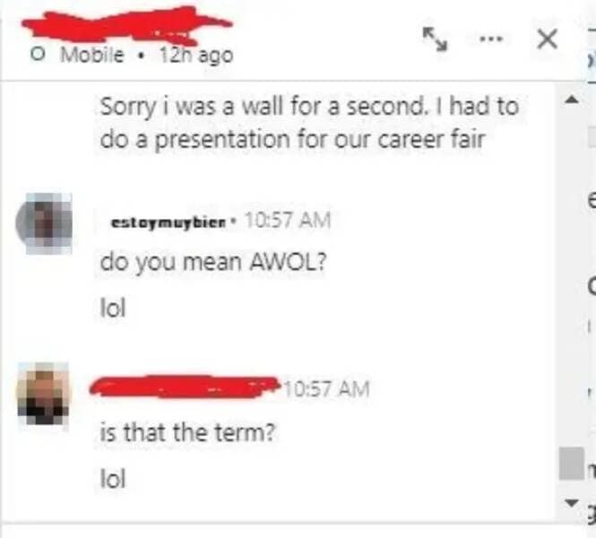 Sorry i was a wall for a second. I had to do a presentation for our career fair