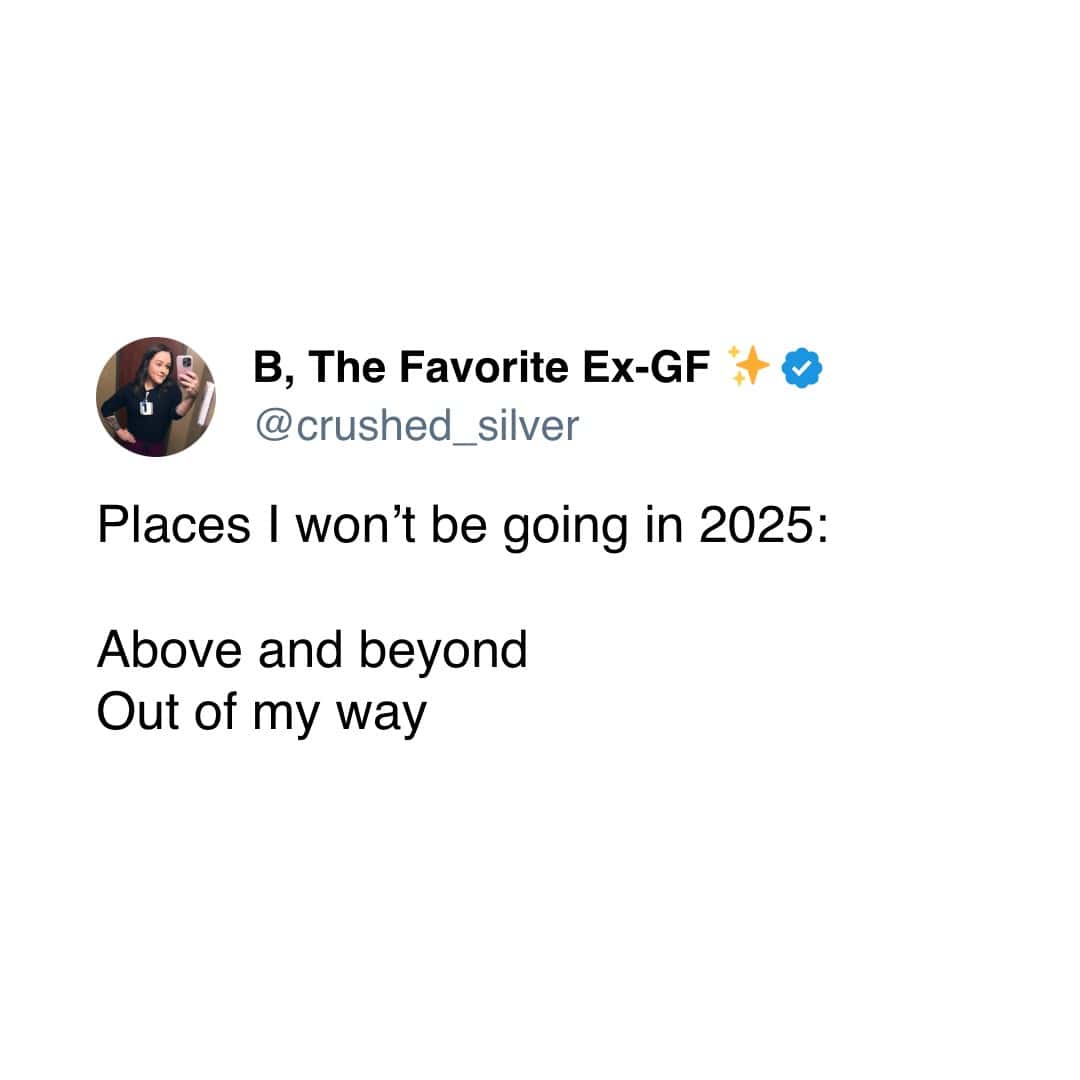 Places I won't be going in 2025: Above and beyond Out of my way