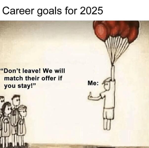 "Don't leave! We will match their offer if you stay!"