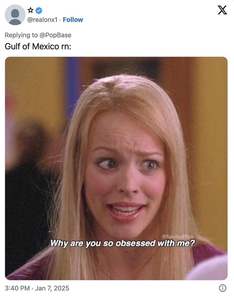 Gulf of America memes, Trump memes, Gulf of Mexico memes, renamed gulf jokes,presidential humor, political figure jokes, controversial statement wit