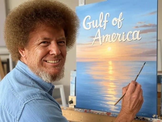 Gulf of America memes, Trump memes, Gulf of Mexico memes, renamed gulf jokes,presidential humor, political figure jokes, controversial statement wit