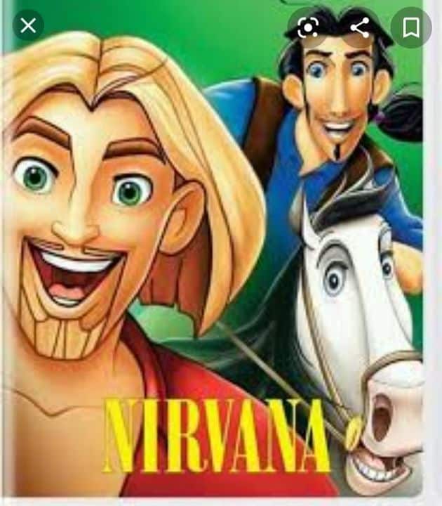 nirvana memes, nirvana humor, nirvana joke images, nirvana band memes, 90s rock memes, alternative music jokes, nineties rock humor, alt-rock comedic references, kurt cobain memes, kurt jokes, cobain images, iconic frontman humor