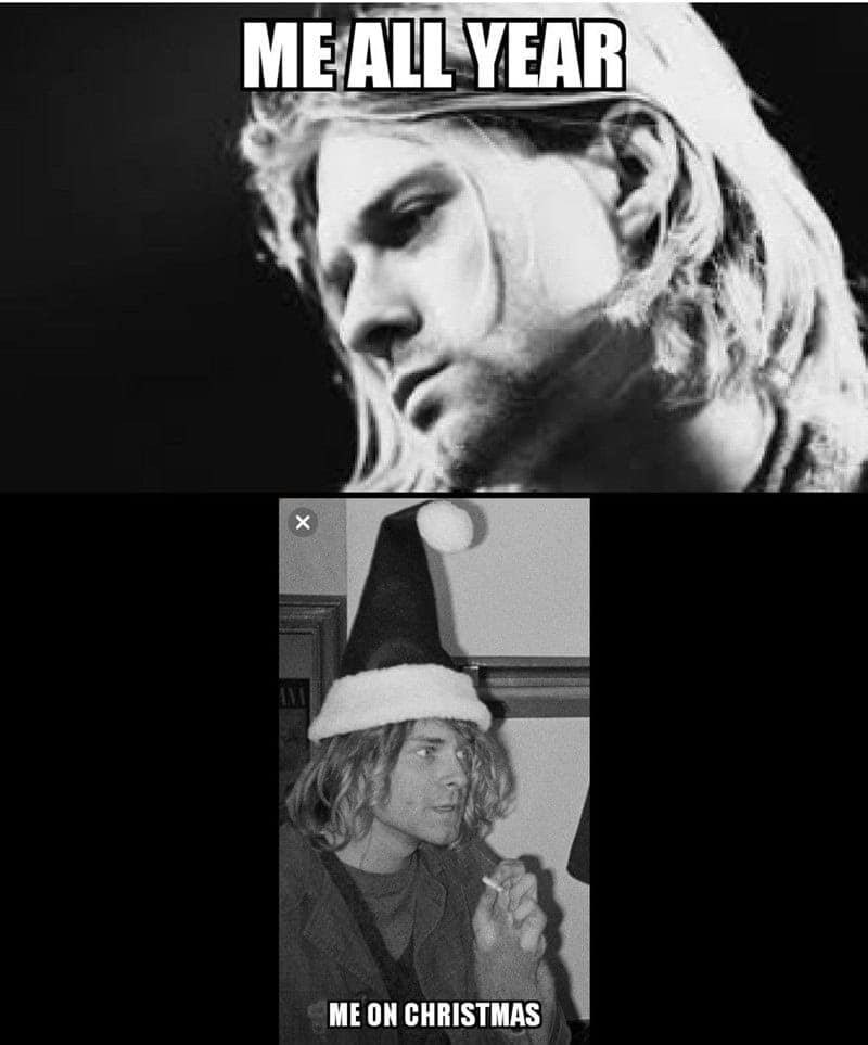 nirvana memes, nirvana humor, nirvana joke images, nirvana band memes, 90s rock memes, alternative music jokes, nineties rock humor, alt-rock comedic references, kurt cobain memes, kurt jokes, cobain images, iconic frontman humor