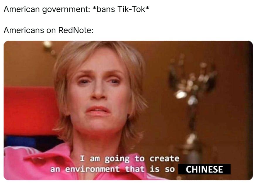 rednote memes, tiktok ban memes, TikTok ban news, ban TikTok updates, TikTok security concerns, TikTok shutdown news, TikTok alternatives, short-form video apps, best TikTok replacements, platforms like TikTok, Ban on Chinese apps, US app restrictions, apps under security scrutiny, foreign app ban news, rednote tweets